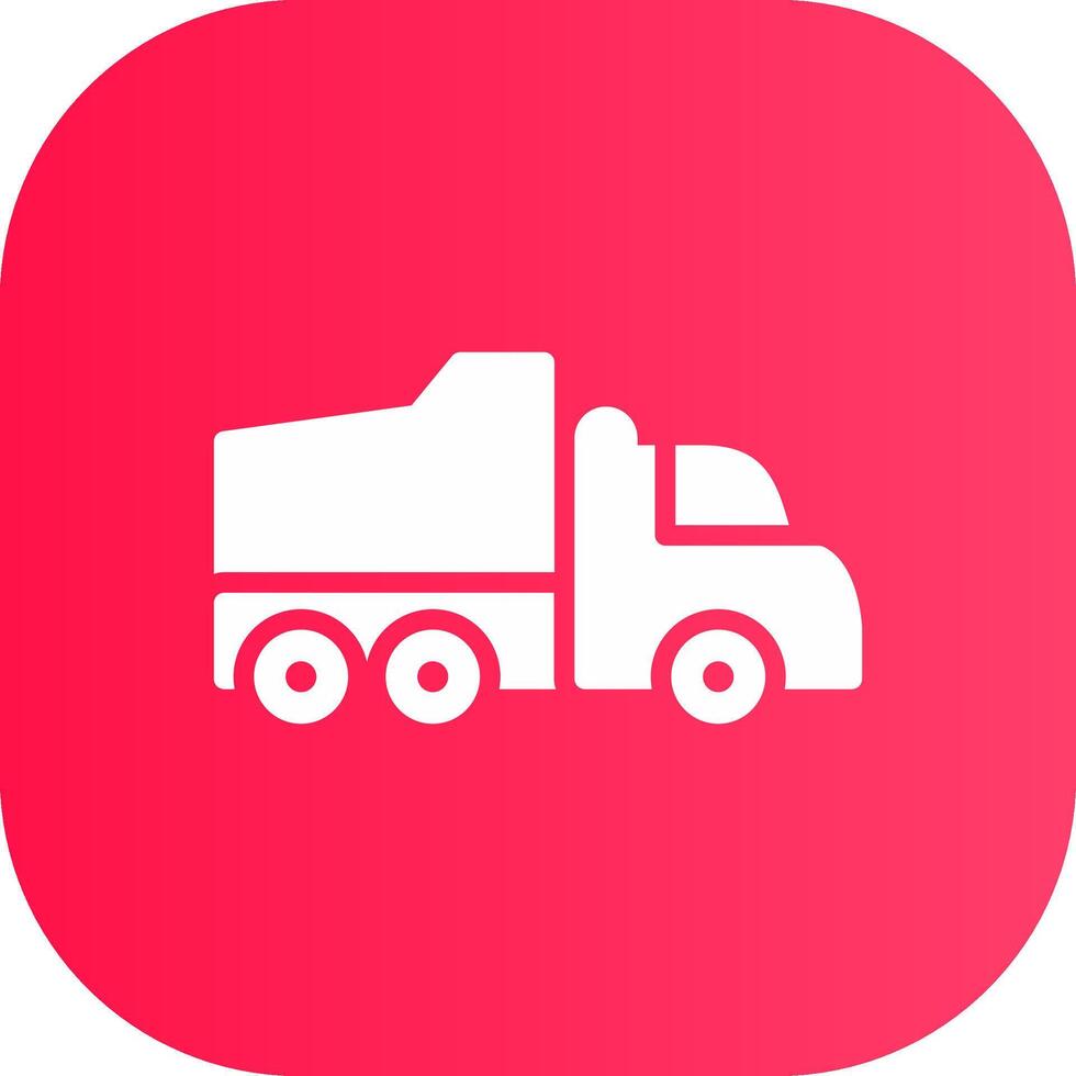 Truck Creative Icon Design vector