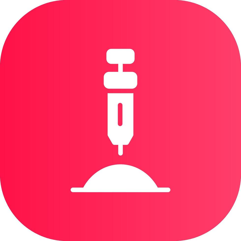Thermal Paste Creative Icon Design vector