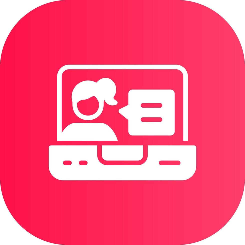 Job Interview Creative Icon Design vector