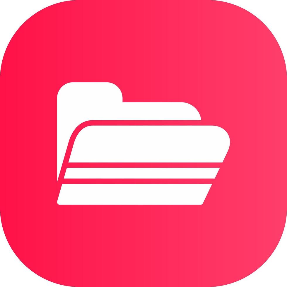 Folder Creative Icon Design vector
