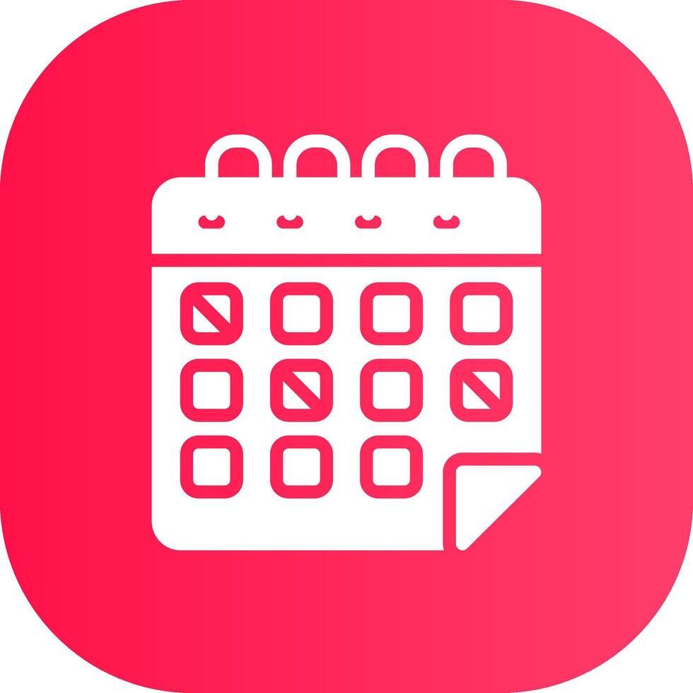 Calendar Creative Icon Design vector