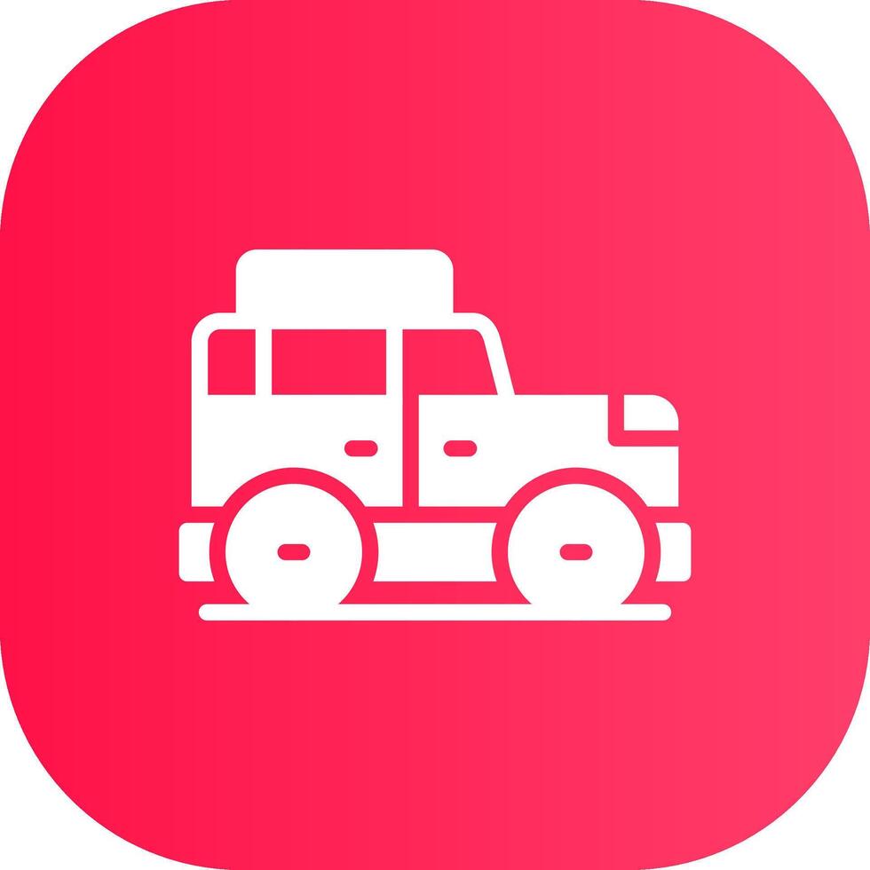 Suv Creative Icon Design vector
