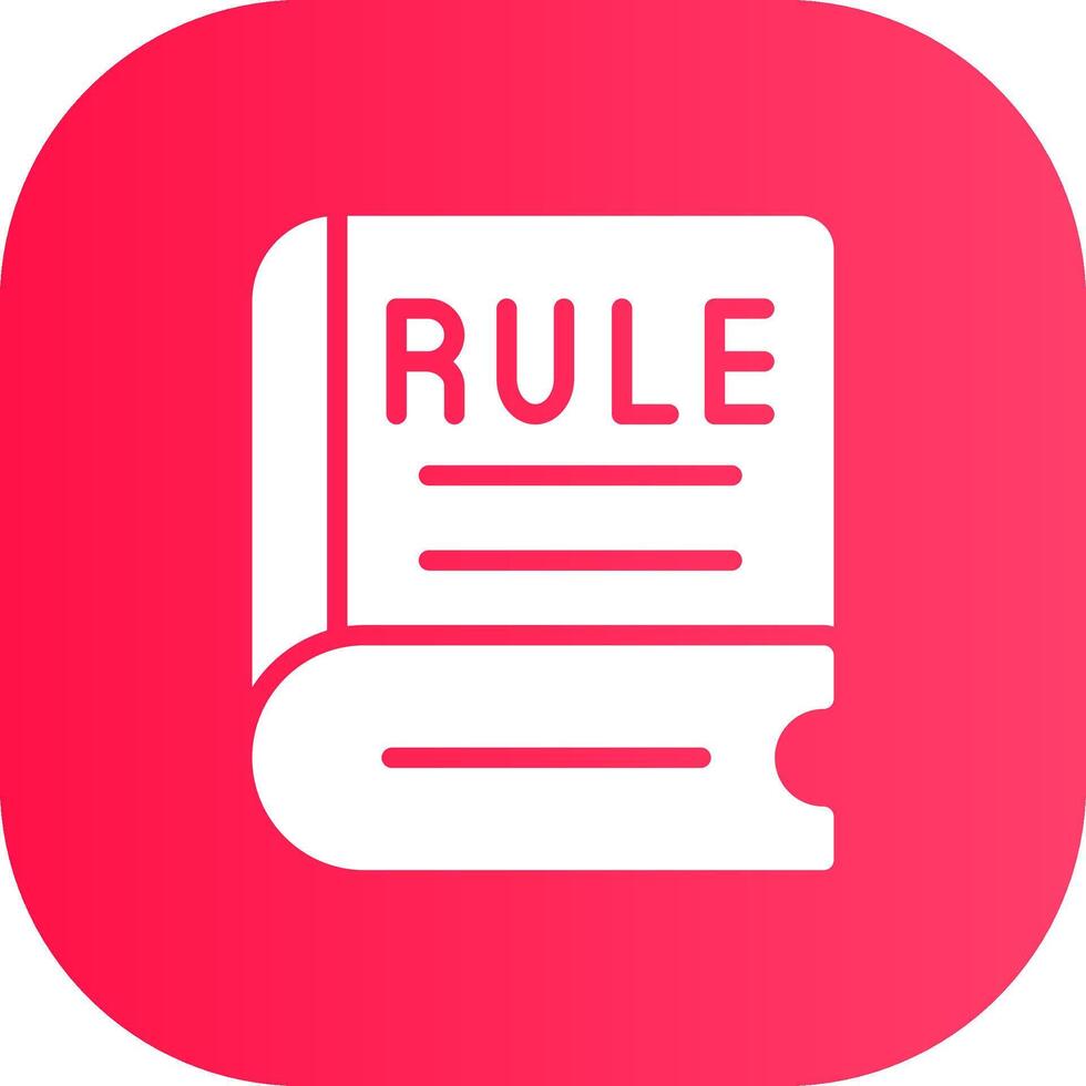 Rule Creative Icon Design vector