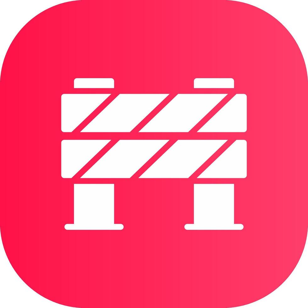 Barrier Creative Icon Design vector