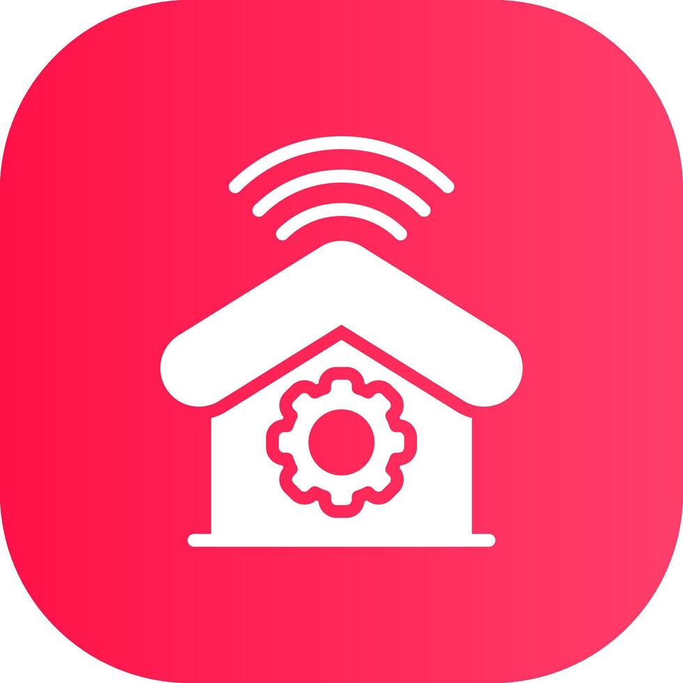 Home Automation Creative Icon Design vector