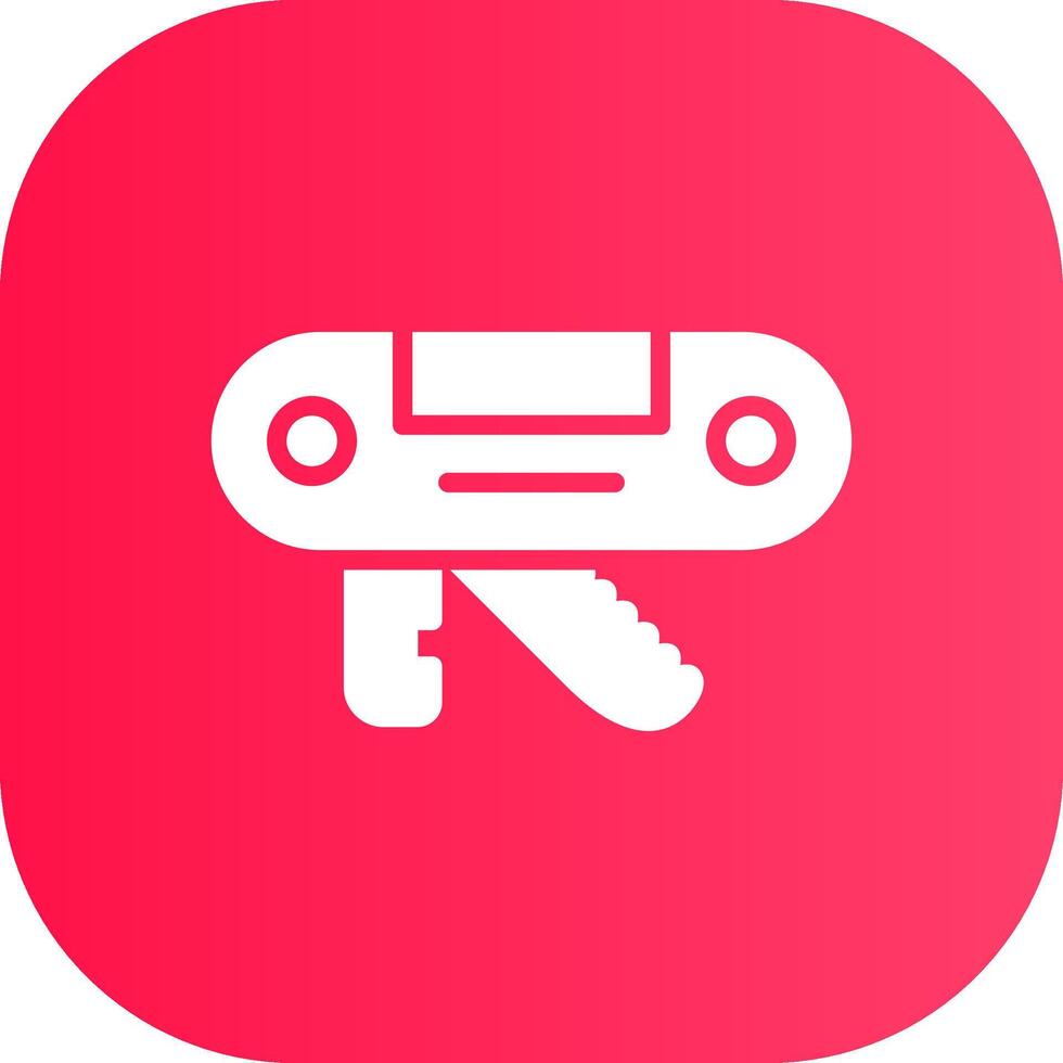 Swiss Army Knife Creative Icon Design vector