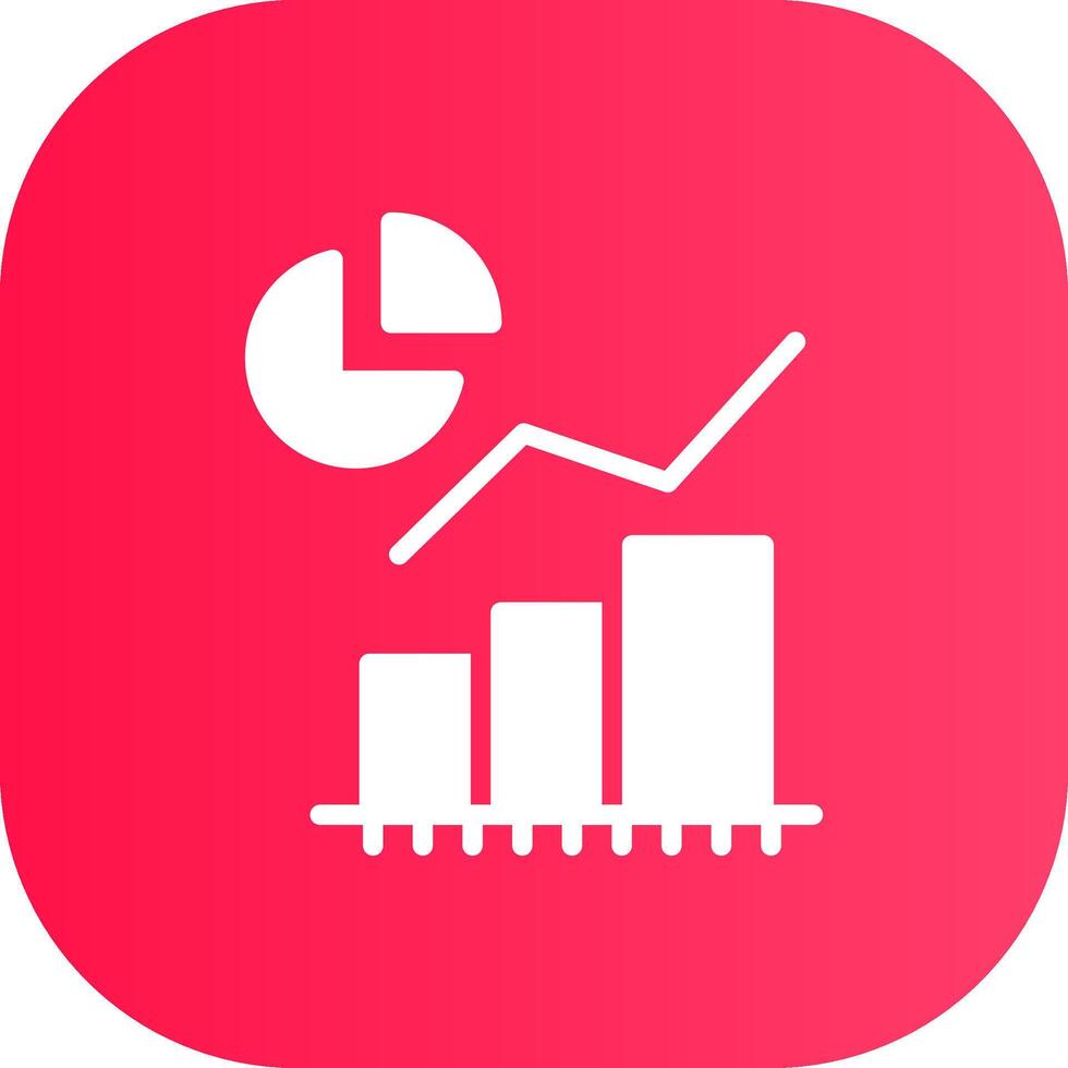 Statistical Analysis Creative Icon Design vector