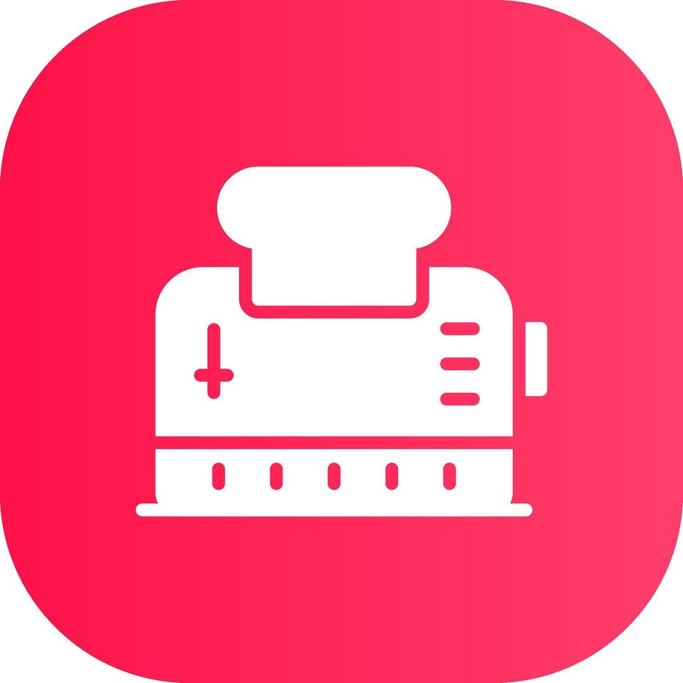 Toaster Creative Icon Design vector