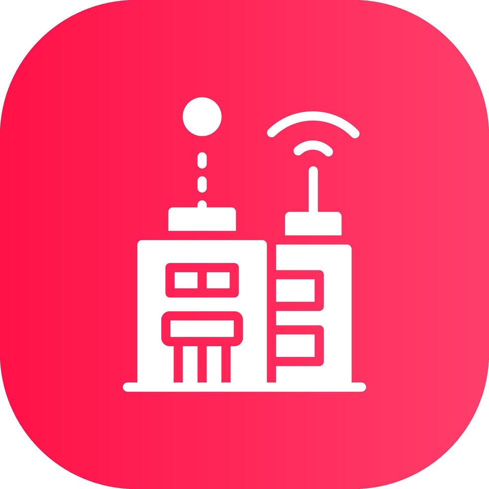 Smart City Creative Icon Design vector