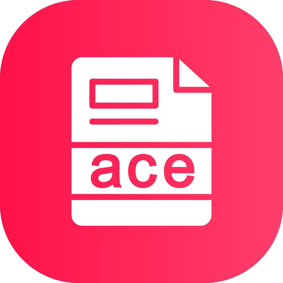 ACE Creative Icon Design vector