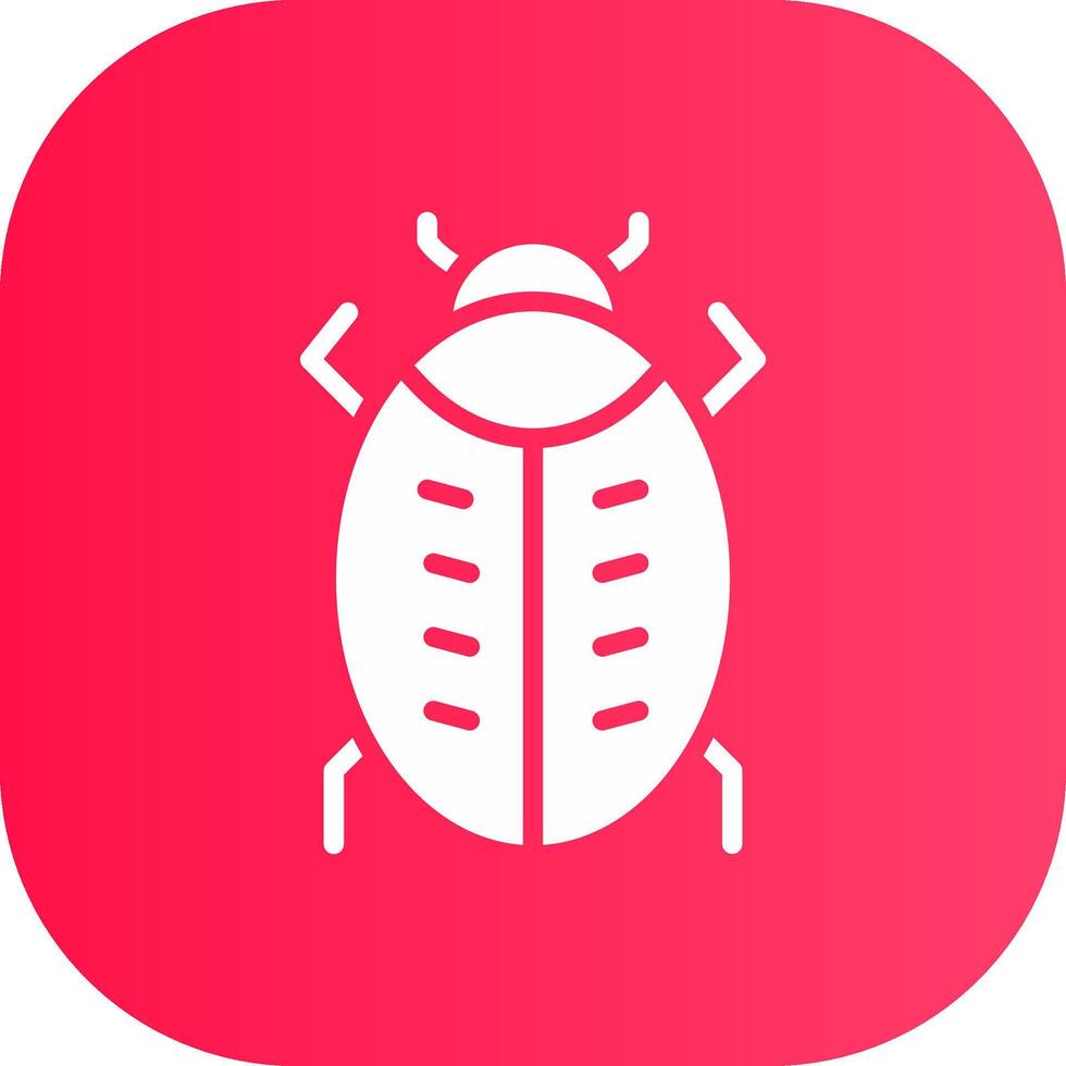 Bug Creative Icon Design vector