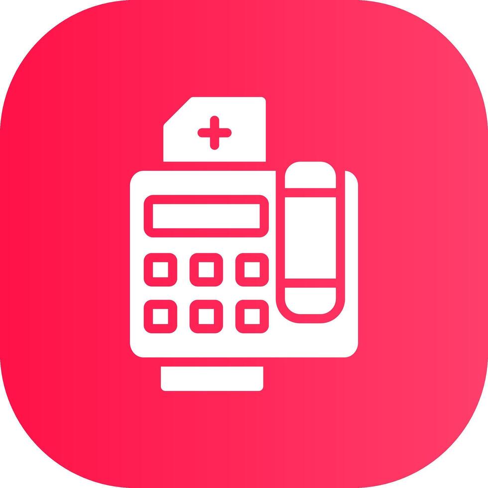 Fax Machine Creative Icon Design vector