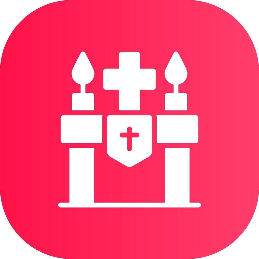 Altar Creative Icon Design vector