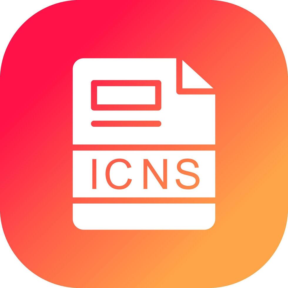 ICNS Creative Icon Design vector