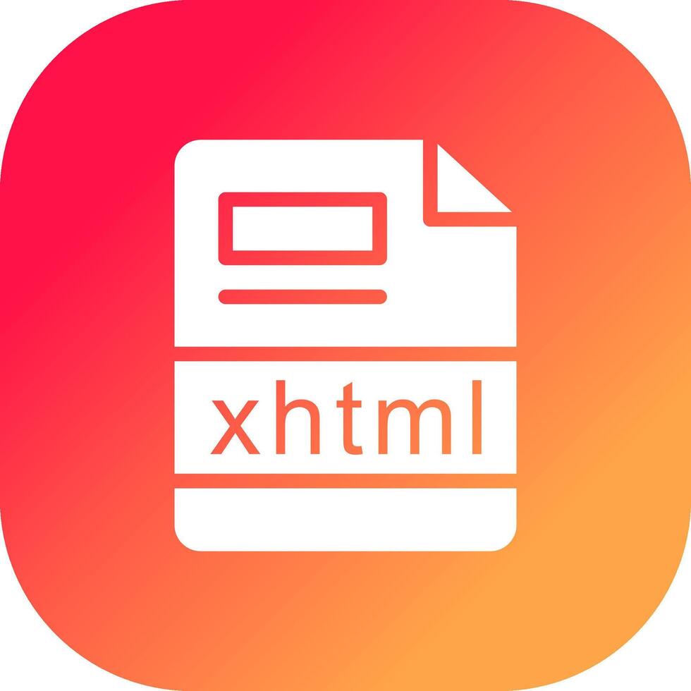 xhtml Creative Icon Design vector