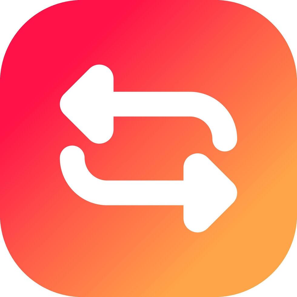 Arrows Repeat Creative Icon Design vector