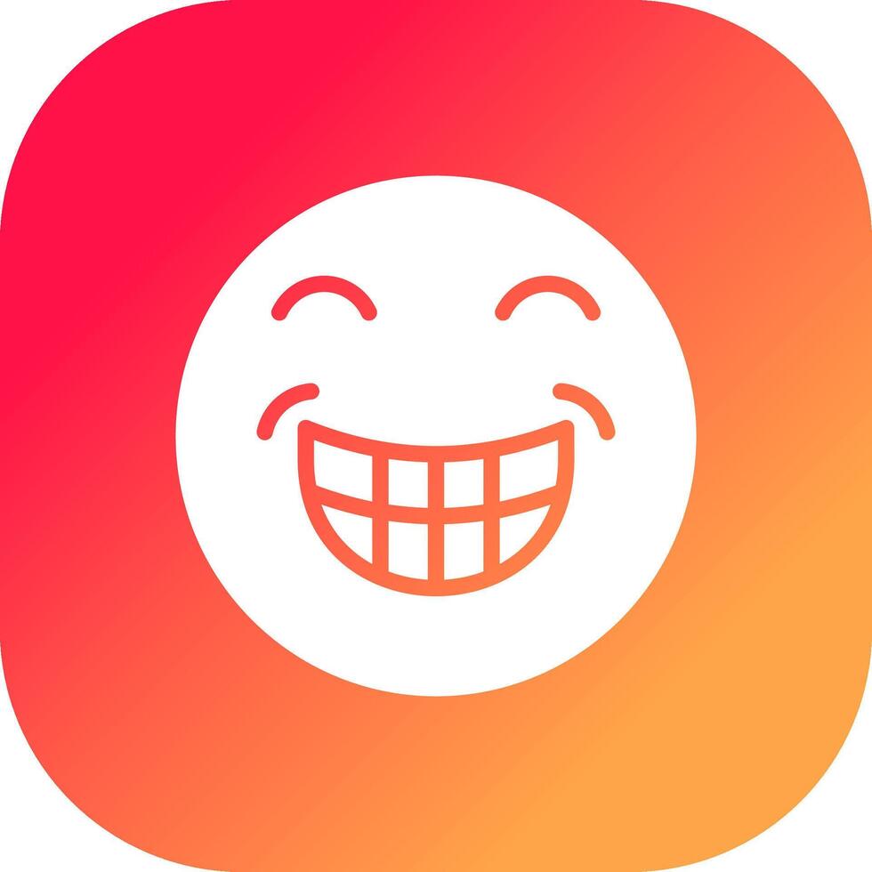 Grin Creative Icon Design vector