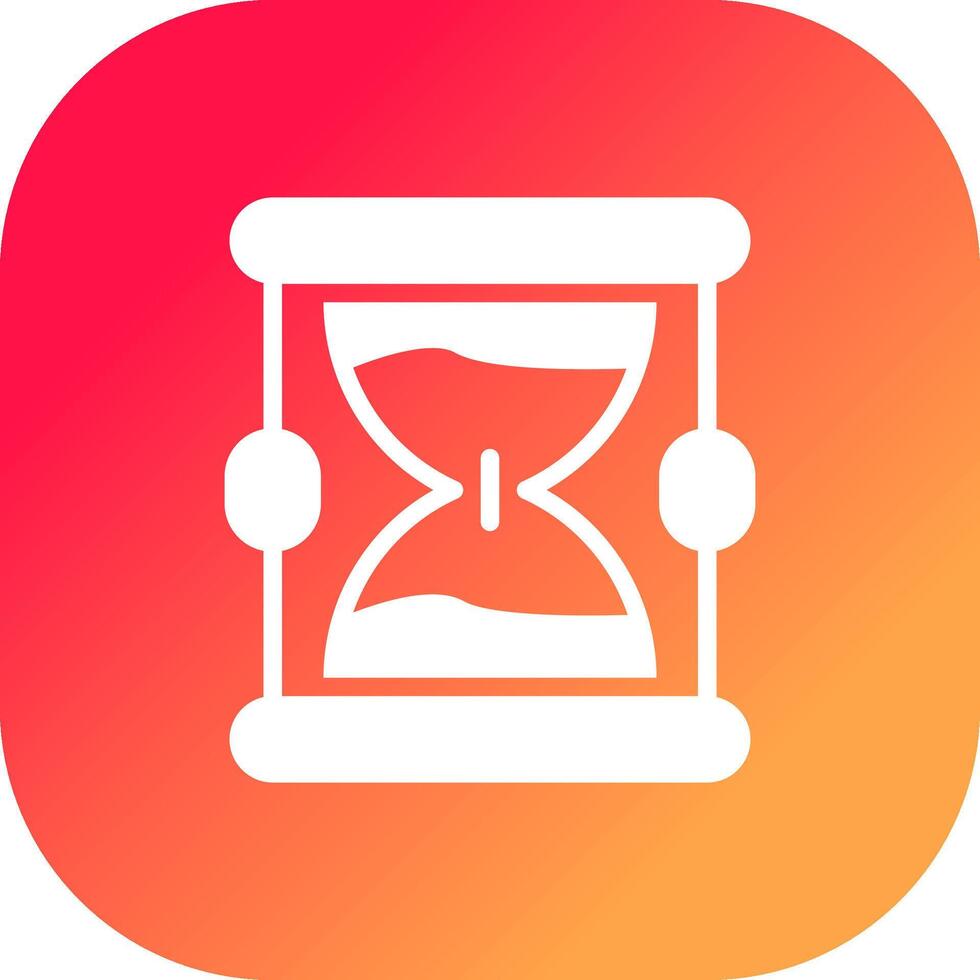 Hourglass Creative Icon Design vector