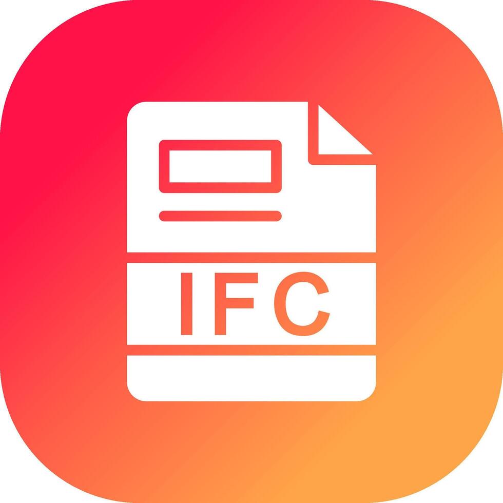 IFC Creative Icon Design vector