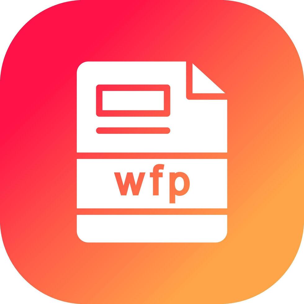 wfp Creative Icon Design vector