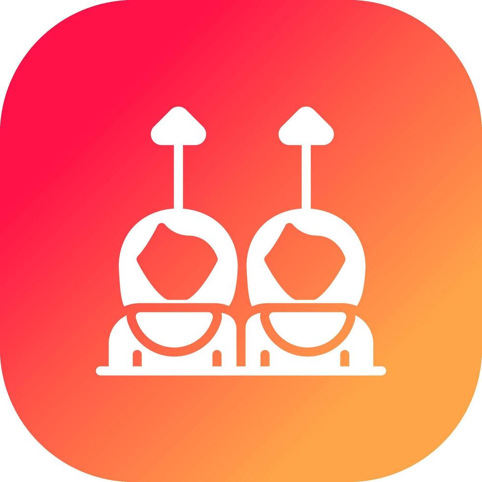 Same Approach Creative Icon Design vector