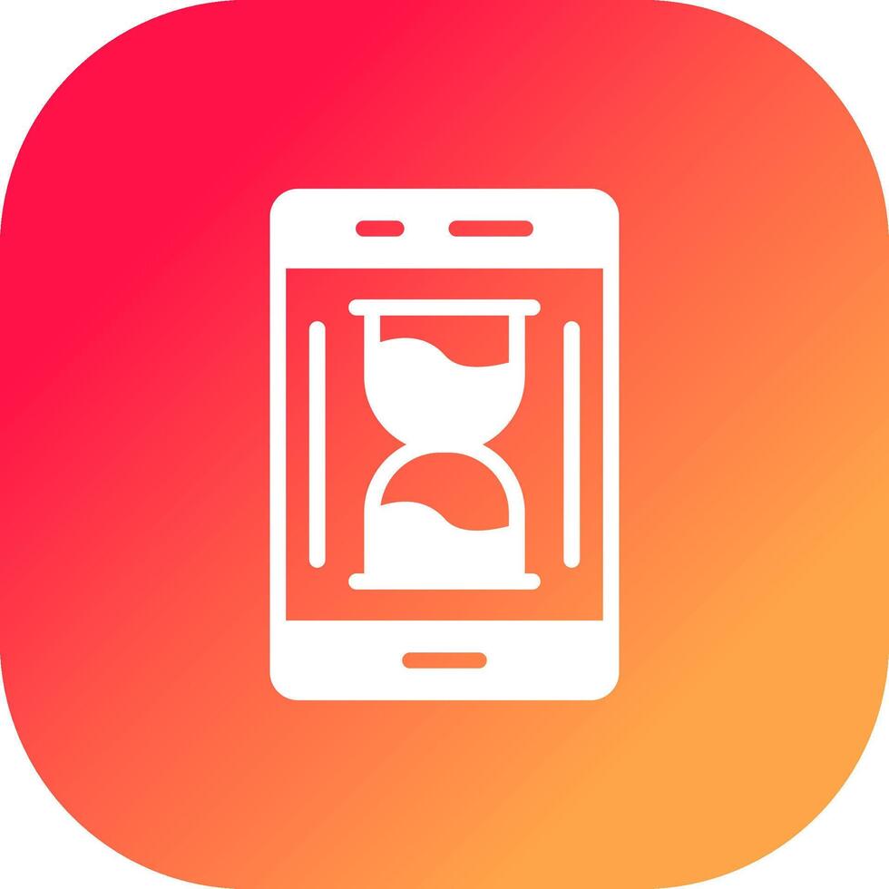 Time Tracker App Creative Icon Design vector