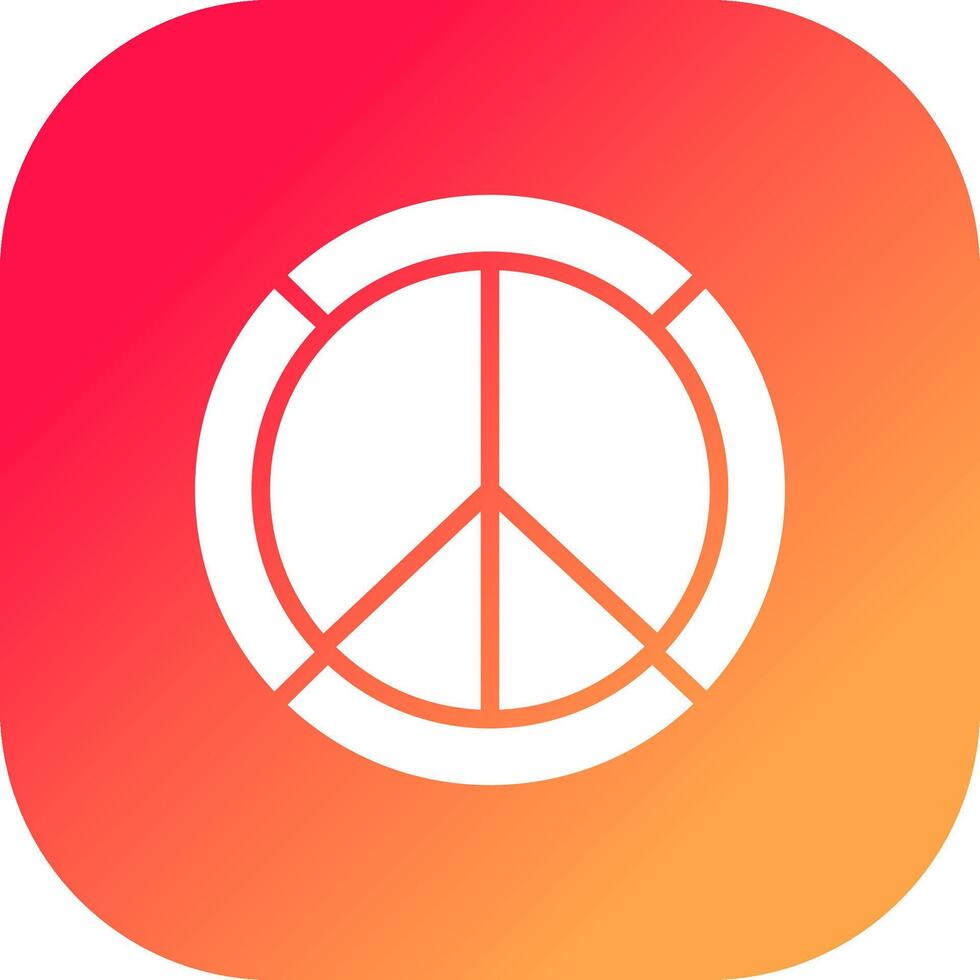 Peace Creative Icon Design vector