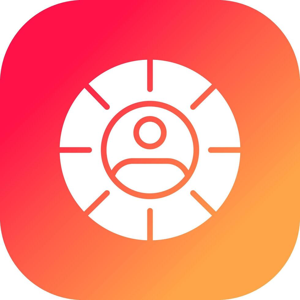Targeting Creative Icon Design vector