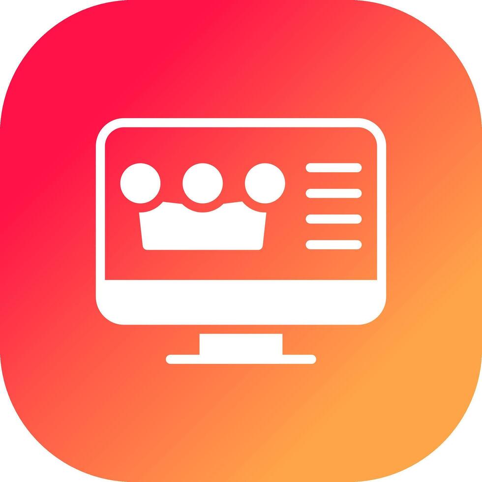Premium Content Creative Icon Design vector