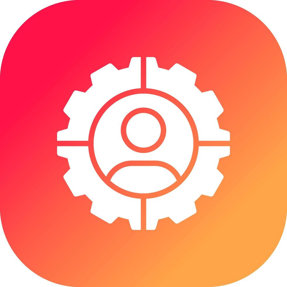 Personalization Creative Icon Design vector