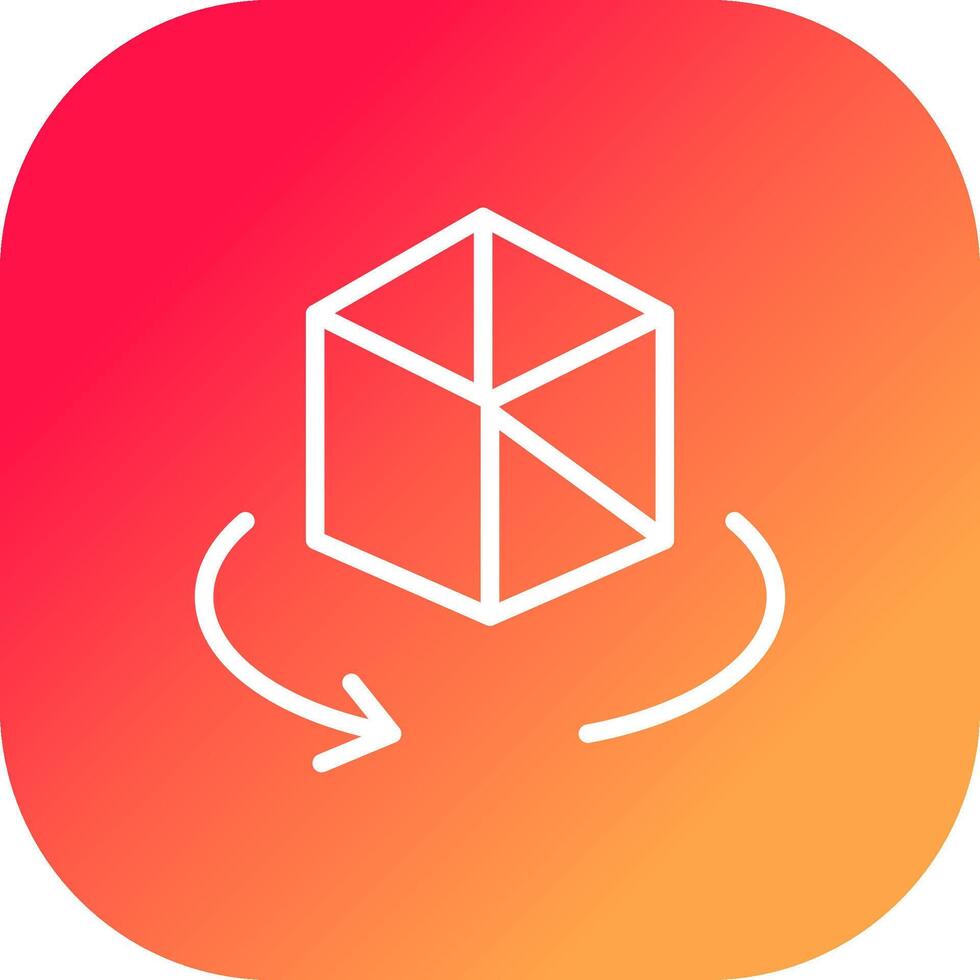 3d Creative Icon Design vector