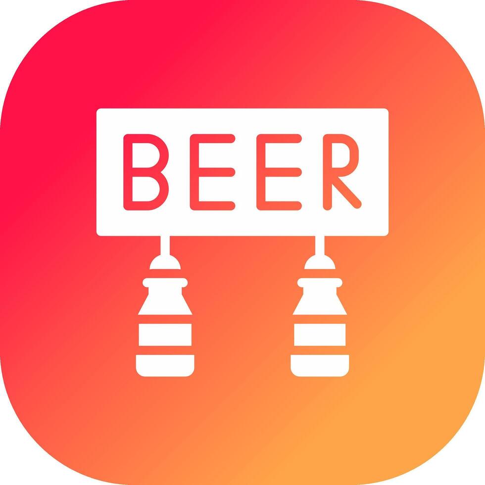 cervezas creativo icono diseño vector