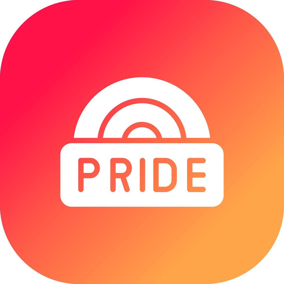 Pride Creative Icon Design vector