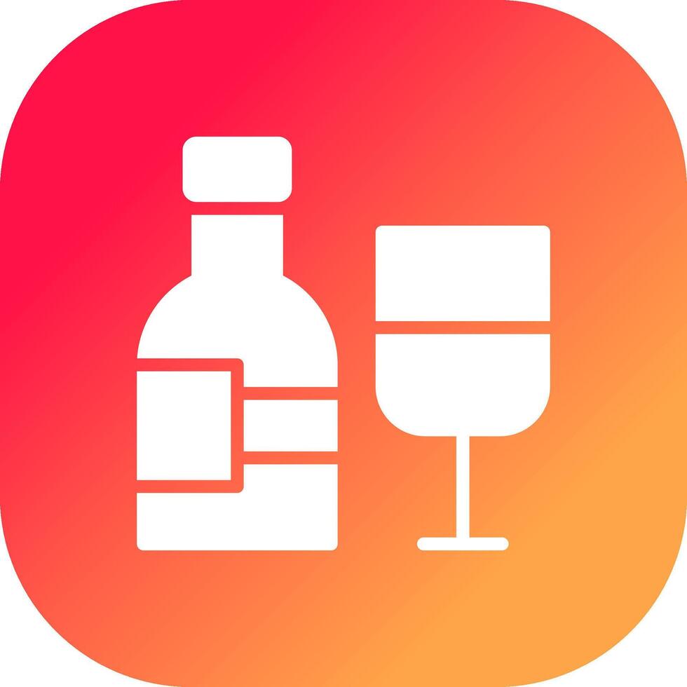 Wine Creative Icon Design vector