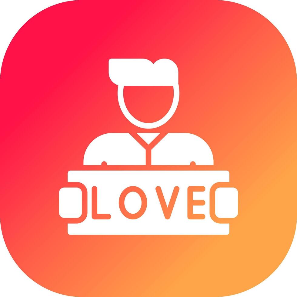 diseño de icono creativo de amor vector