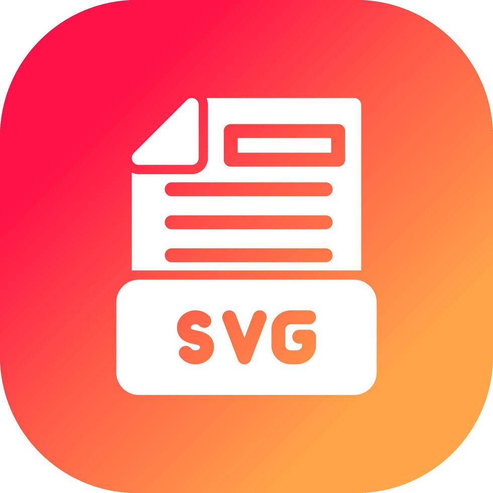 Svg File Creative Icon Design vector