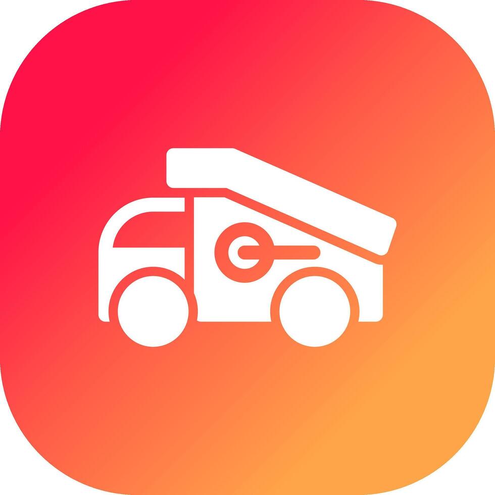 Truck Creative Icon Design vector