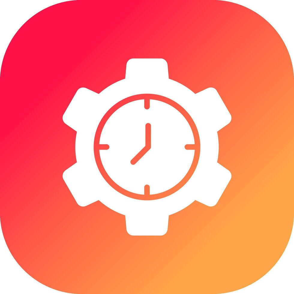 Time Management Creative Icon Design vector