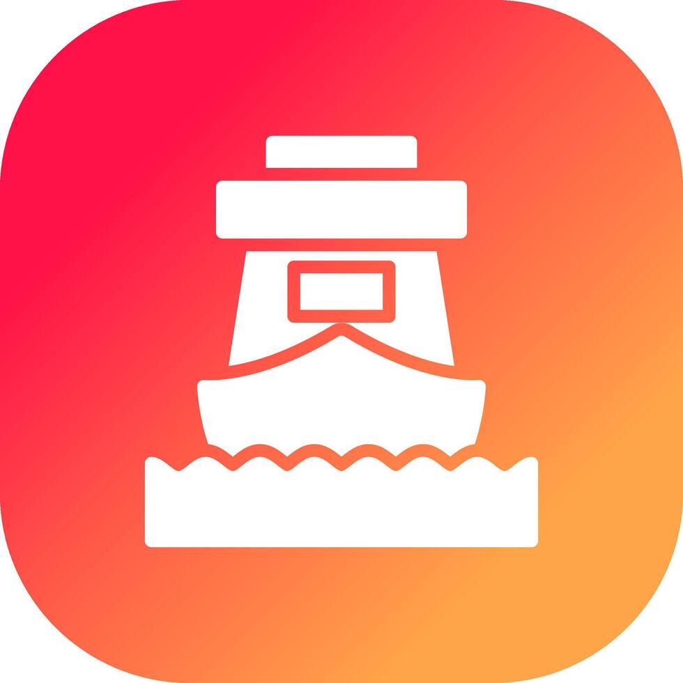 diseño de icono creativo de barco vector