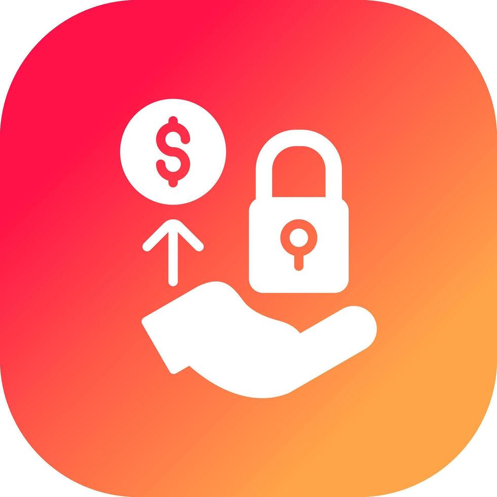 Private Offering Creative Icon Design vector