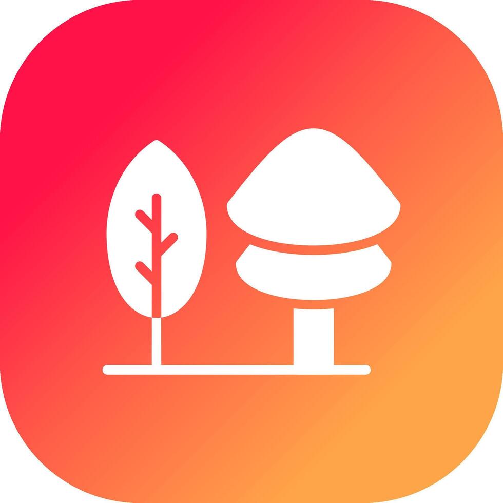 Trees Creative Icon Design vector