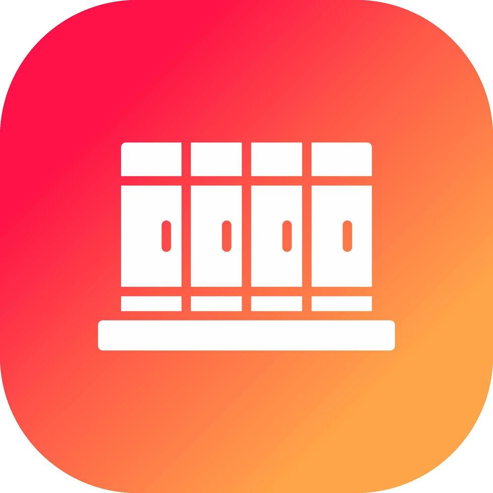 Locker Creative Icon Design vector