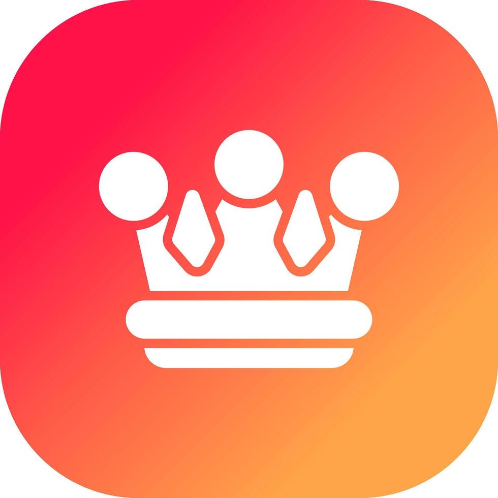 Crown Creative Icon Design vector