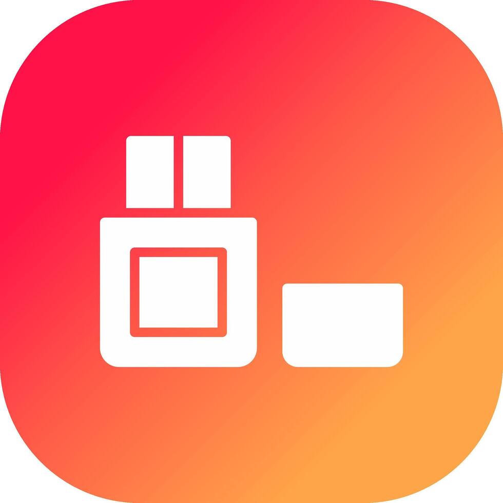Flash Drive Creative Icon Design vector