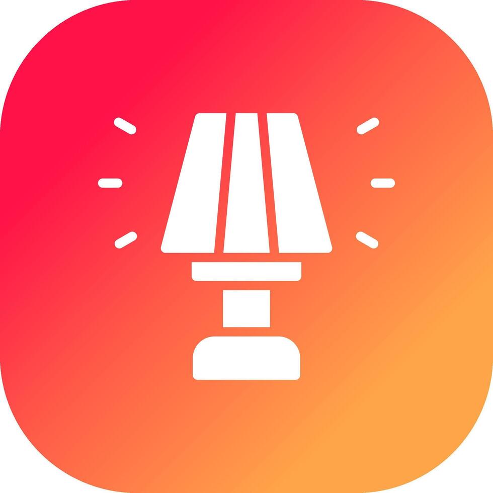 Lamp Creative Icon Design vector