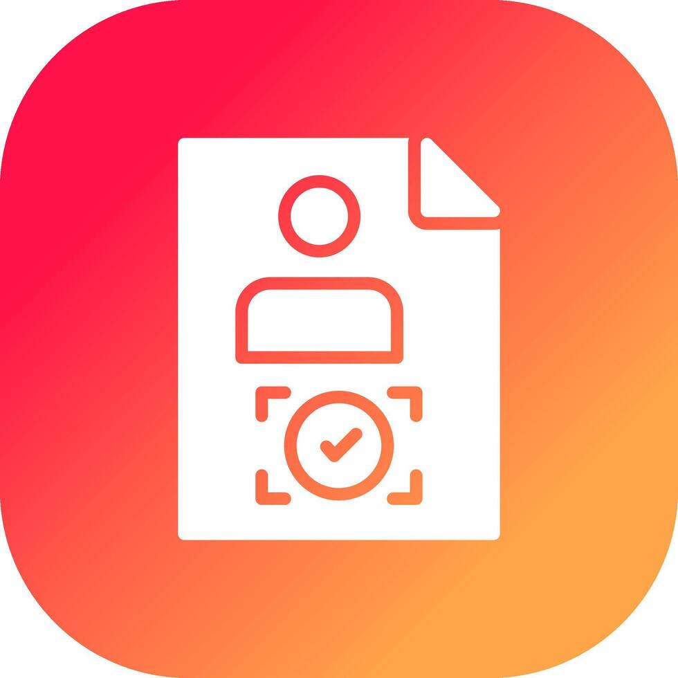 Approval Creative Icon Design vector