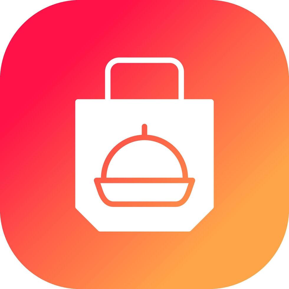 Food Delivery Creative Icon Design vector