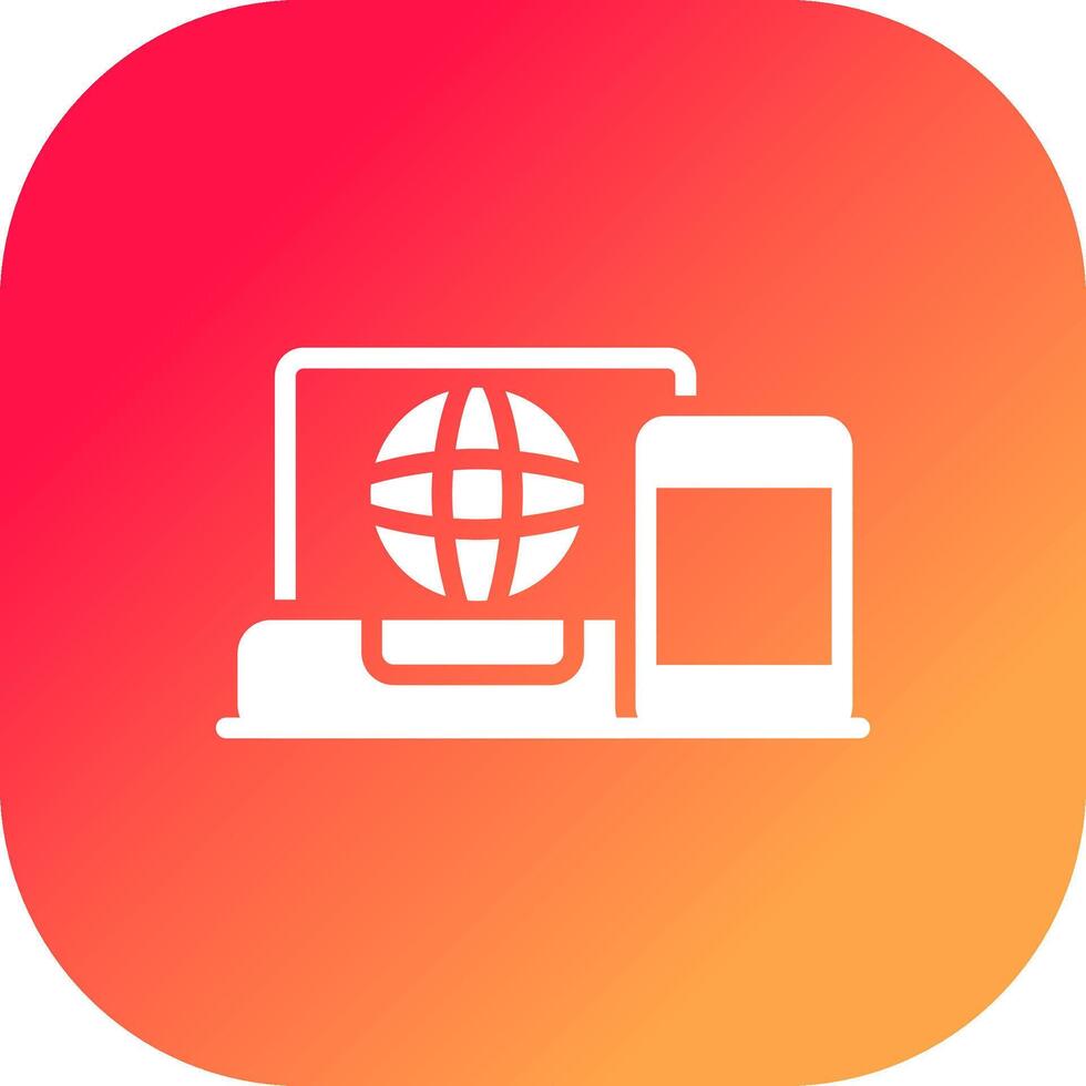 Multi Platform Creative Icon Design vector