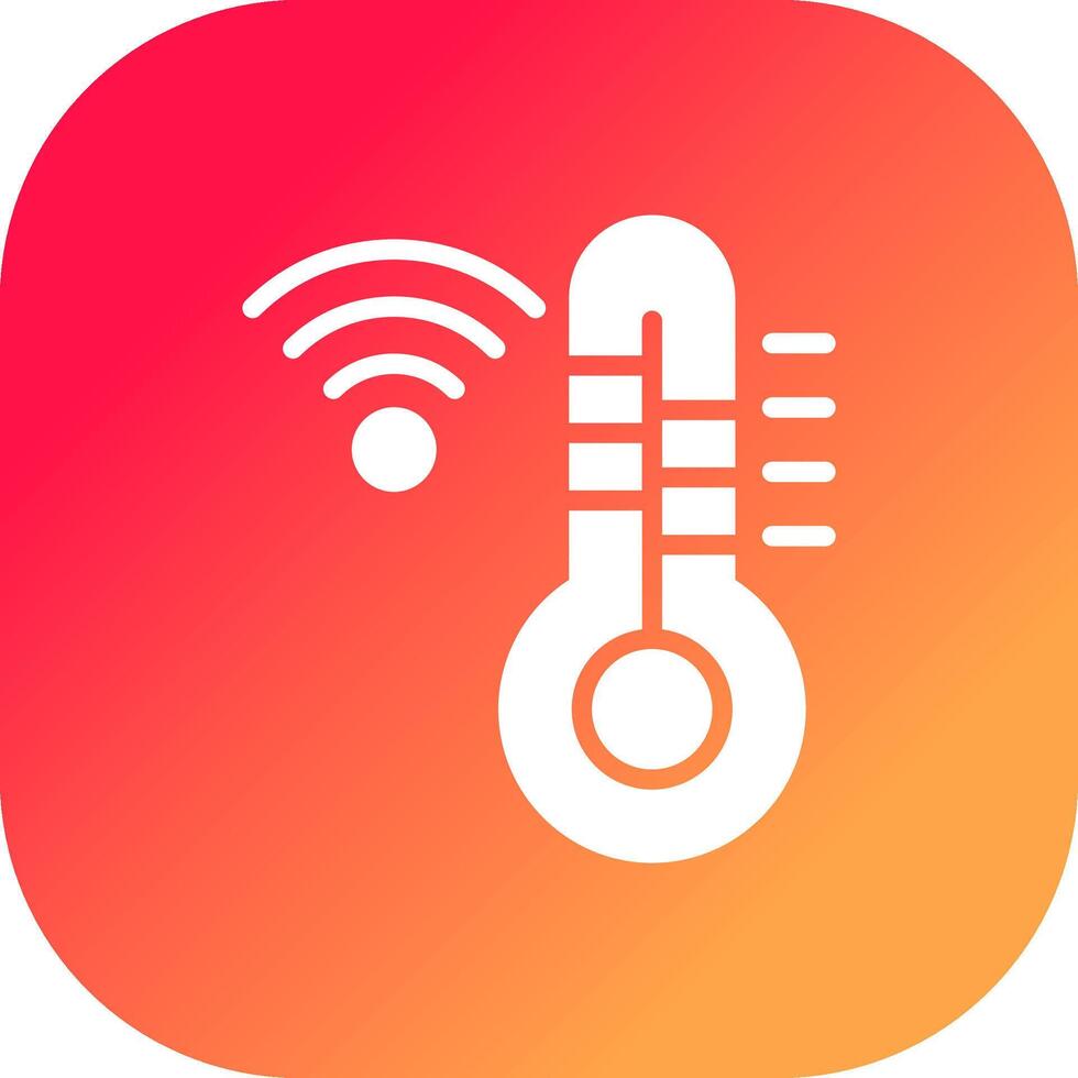 Thermostat Creative Icon Design vector