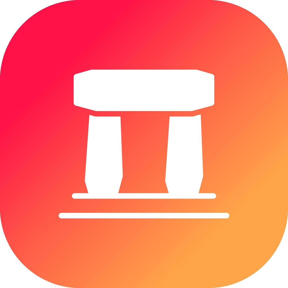 Stonehenge Creative Icon Design vector
